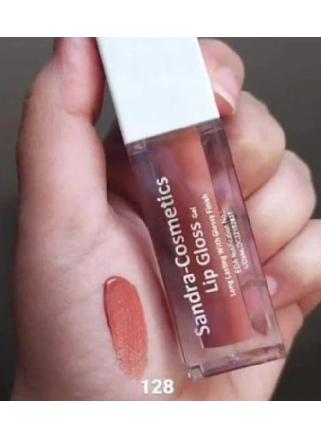 ساندرا جل ملمع شفاه يدوم طويلاً - رقم: 128 - Image 2